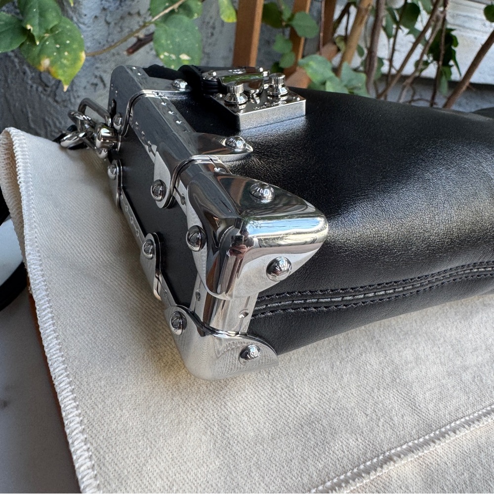Louis Vuitton Calfskin Leather Soft Slim Trunk Crossbody - Picture 14 of 16